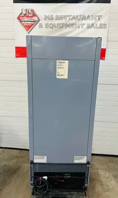 True GDM-12-HC-LD Single Swing Glass Door Merchandiser Refrigerator Refurbished Tested and Working