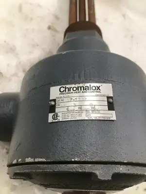 Chromalox 17-170P Screw Plug Immersion Heater 480V 3PH 9kW