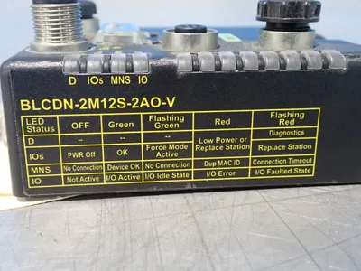 New | in-Stock TURCK BLCDN2M12S2AOV PLC Input & Output Ohio US | HGR 24 #901198