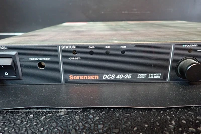 USED SORENSEN DCS 40-25