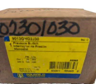 NEW SQUARE D 9013GHG2J30 PRESSURE SWITCH SER. C