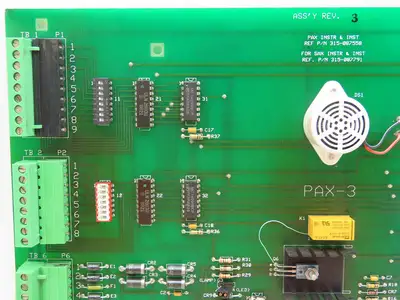 Pyrotronics 580-187557-1 Interface Board Circuit Controller Pax Pax-3
