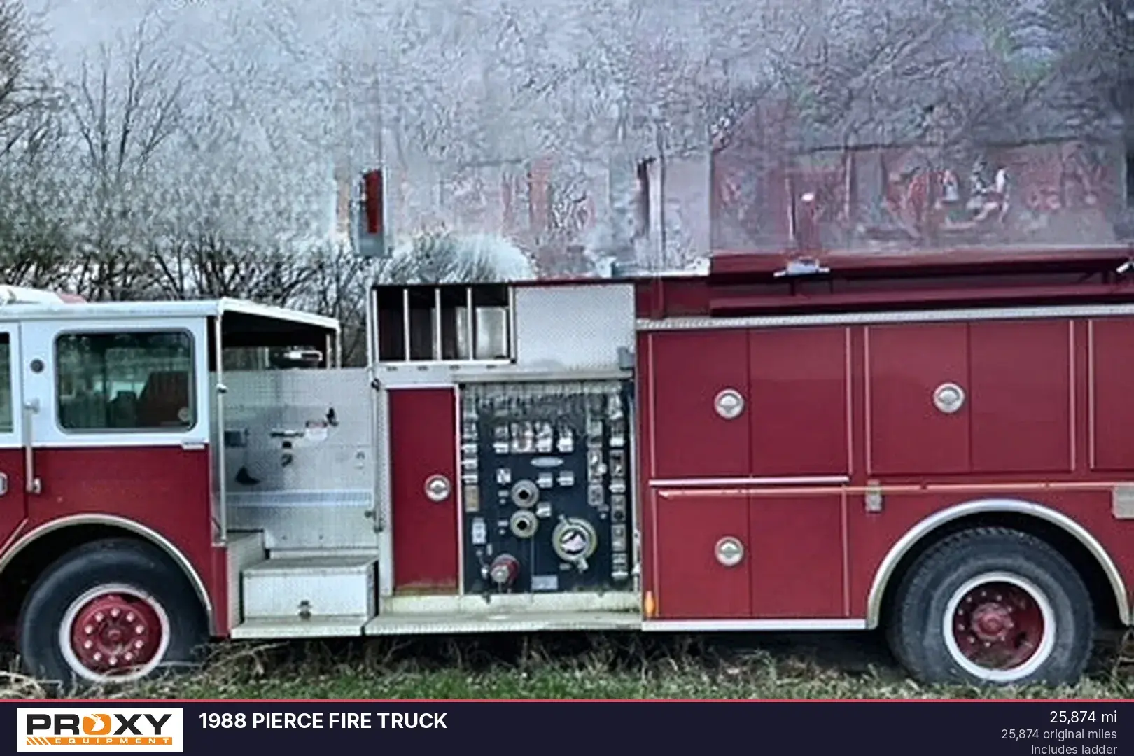 Used 1988 PIERCE FIRE TRUCK Fire Trucks Illinois US | Proxy Equipment #1384965