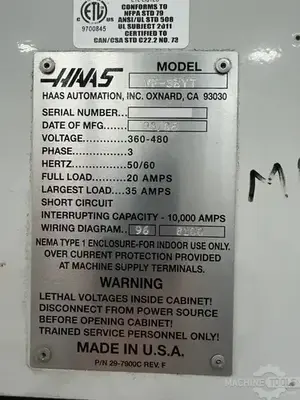 USED 2006 HAAS VF-3BYT