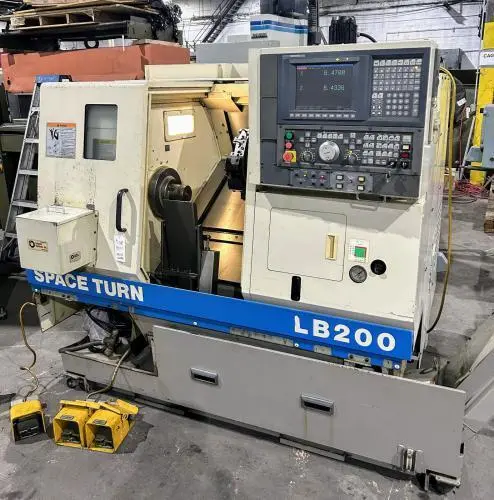 Used 2001 OKUMA SPACETURN LB200 CNC Lathes Ohio US | Toolquip, Inc. #449498