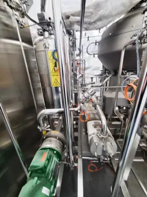 NEW: Alfa-Laval Culturefuge 200 biotech clarifier skid, 316L SS.