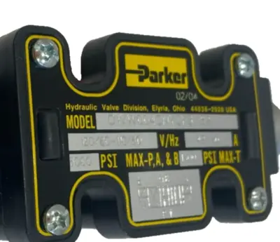 NEW PARKER D1VW004CNYCF SOLENOID VALVE 120/110V 60/50HZ