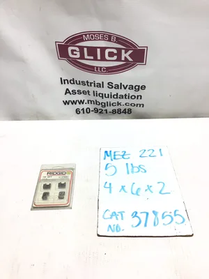 Ridgid 37855 HS Pipe Dies 1/8″ NPT 27 TPI-RH for 0R/11R/00R/111R/12R/30A/31A Threaders