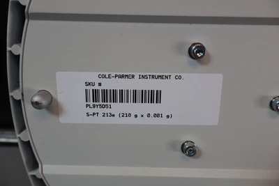 USED COLE-PARMER SYMMETRY S-PT 213E