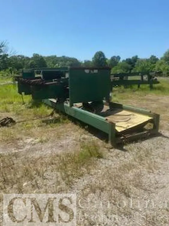Used BREWCO 2 HEAD CUTOFF SAW WITH 4 STRAND DECK Woodworking Trimmers | CAROLINA MACHINERY SALES #421503
