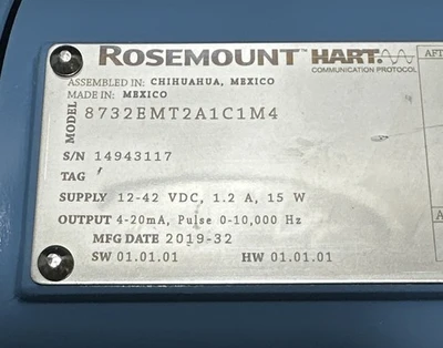 NEW Rosemount 8732EMT2A1C1M4