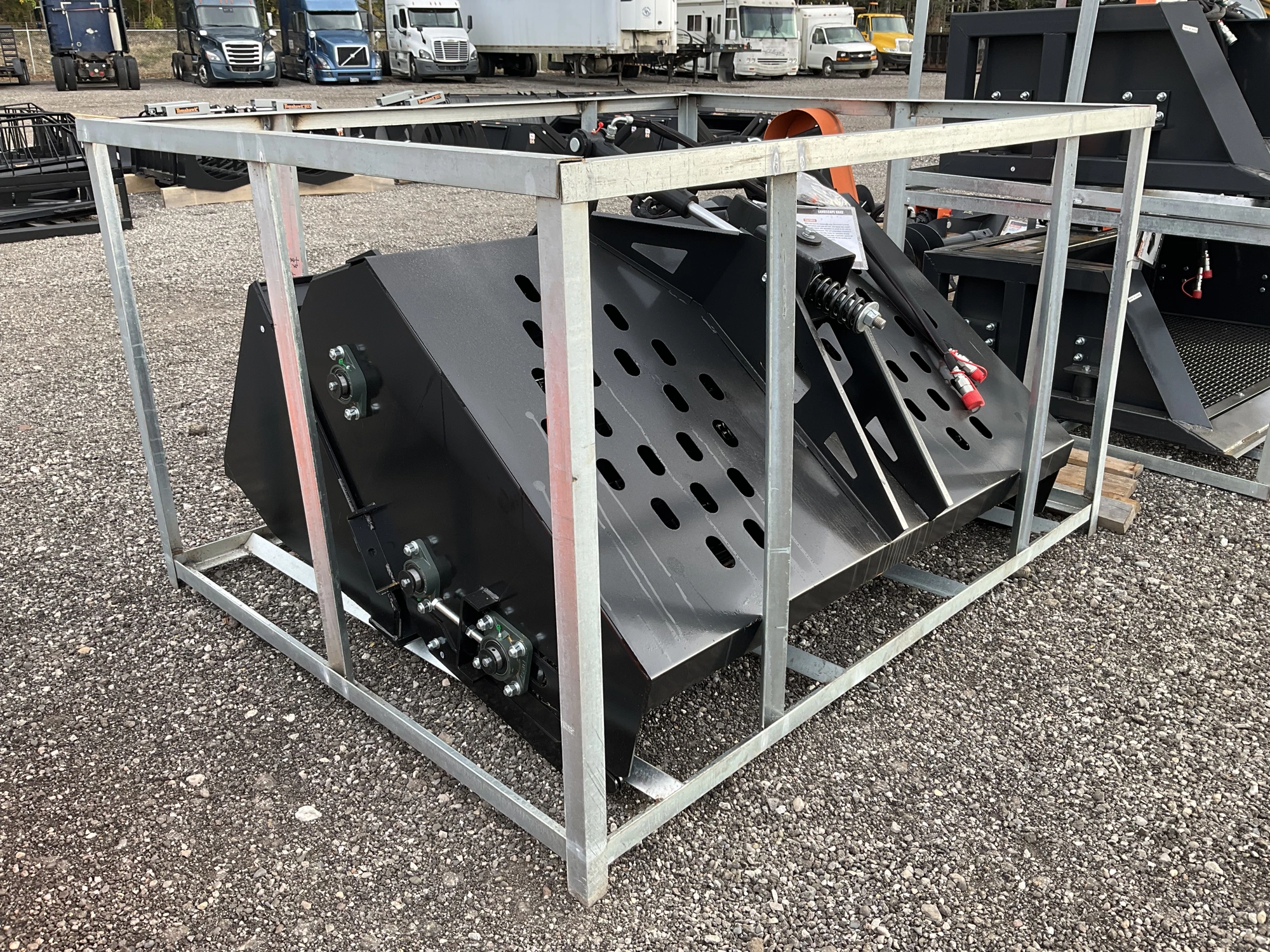 Used WOLVERINE CLM72 LANDSCAPE RAKE Compact Landscape Rakes Michigan US | Miedema Asset Management Group #1487897
