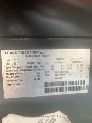 2017 ATLAS COPCO G11FF Air Compressor Dryers | Asset Exchange Corporation (3)