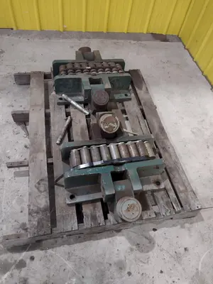 (2) 75 TON HILLMAN MODEL #75-OT ROLLER TYPE MACHINERY MOVING SKATES: STOCK #22986