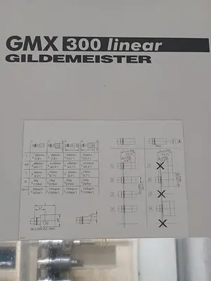 USED 2008 GILDEMEISTER GMX 300 LINEAR