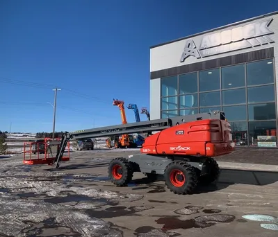 New | in-Stock 2026 SKYJACK SJ66 T+ TELESCOPIC BOOM LIFT Telescopic Boom Lifts Alberta CA | Adcock Equipment #1418025
