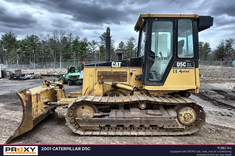 Used 2001 CATERPILLAR D5C Bulldozers Pennsylvania US | Proxy Equipment #1377711