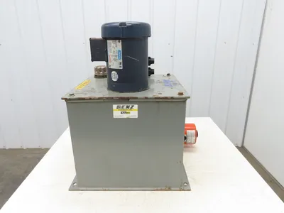 Benz Hydraulics Power Unit 18gal 3.3gpm 3500psi Pump 1.5Hp 460V w/Heater Element