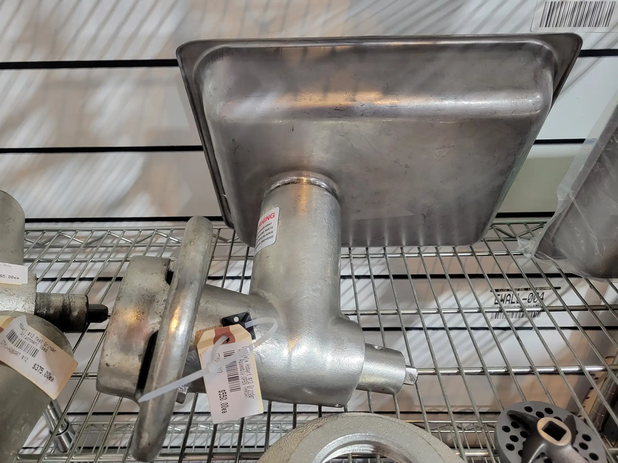 Used Complete #12 Grinder Head Assembly