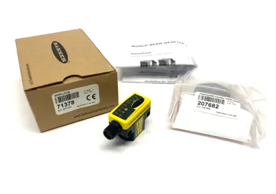 New | in-Stock BANNER WORLD-BEAM LOW CONTRAST LASER SENSOR POLAR RETRO 71378 Photoelectric Sensors Michigan US | Maverick Industrial Sales #1092381