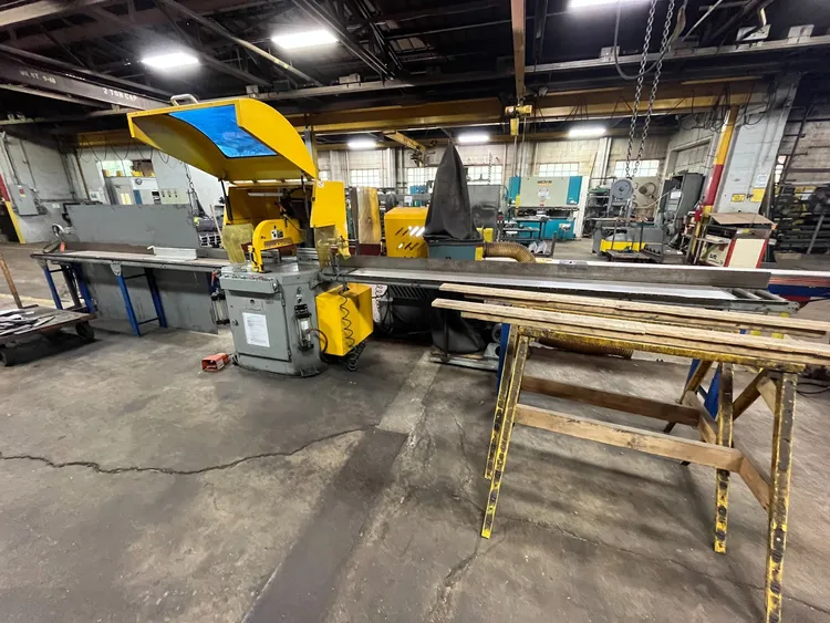 Used 2002 PAT MOONEY PMI-20 High Speed Circular Saws (non-ferrous) Wisconsin US | Mac-Tech #1327935