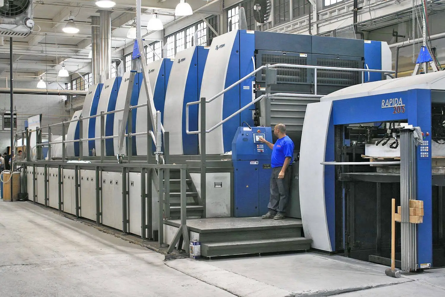 USED KBA Rapida 205LT Sheetfed Offset Press