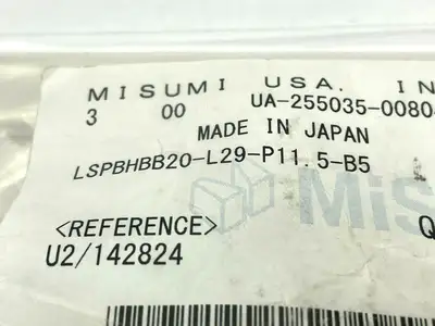 LSPBHBB20-L29-P11.5-B5 | MiSUMi  Support Pin - New