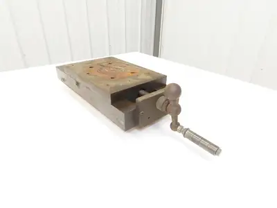 Milling Machine Sliding Dovetail Fixture Table 8"x12" Threaded Jig Plate