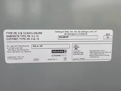 75 kVA Temporary Power Distribution Cart 600V Pri. 208Y/120V Sec.