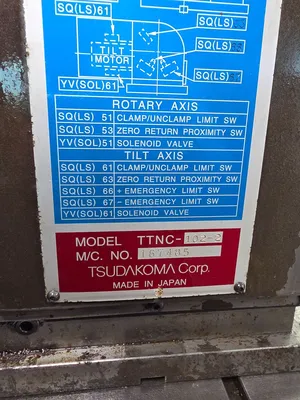 TSUDAKOMA TTNC-102-2 CNC Rotary Table | GMT (7)