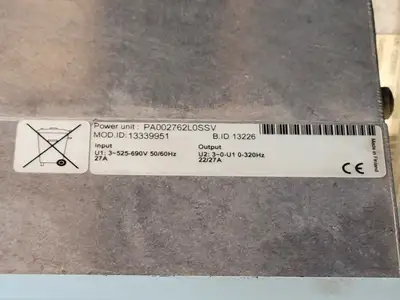USED VACON PA002762L0SSV