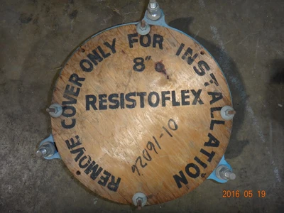 8" X 4" PTFE Resistoflex Expansion joint