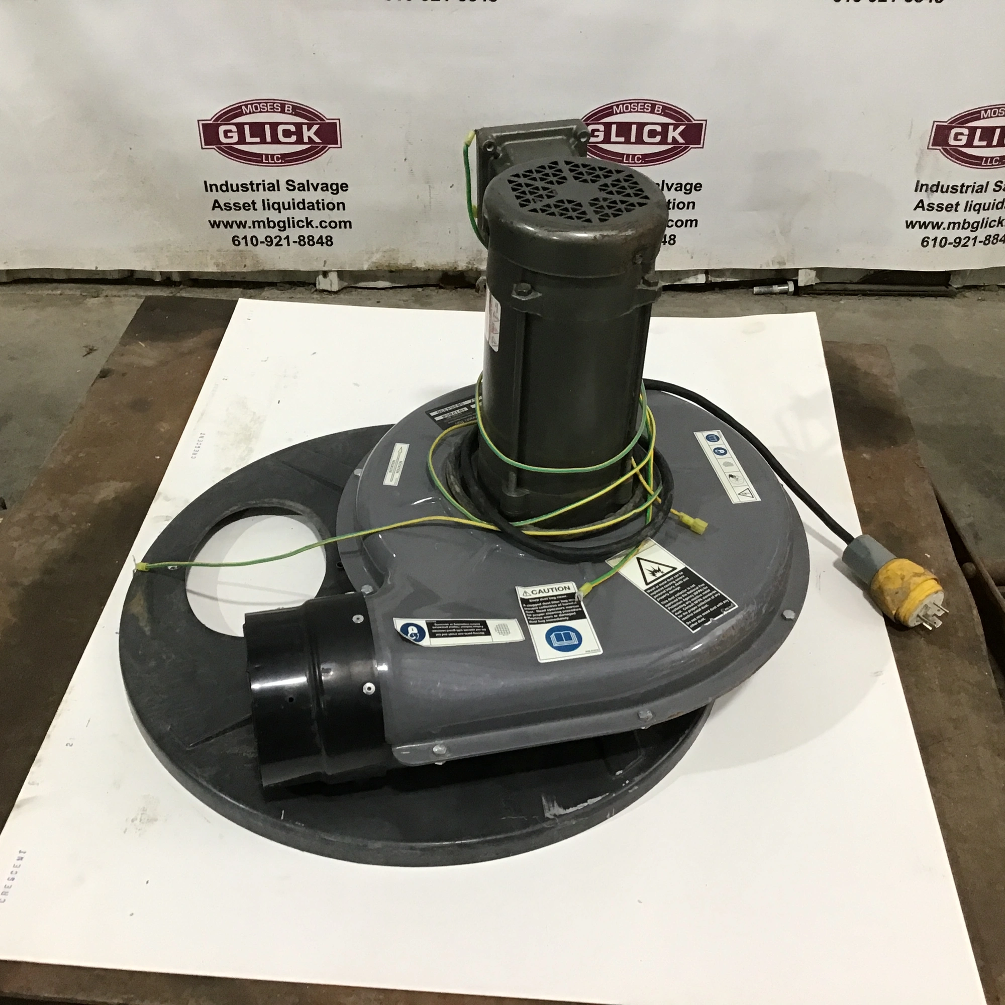 Cincinnati 100S/X3 OEM & Industrial Air Handling Fan 2850/3450 RPM 1.4/2.8 Amps