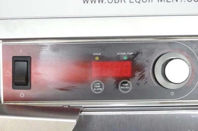 FWE COUNTERTOP HEATING HOLDING CABINET MODEL HCL-1826-4-CHIP (HINGES FROM RIGHT TO LEFT)