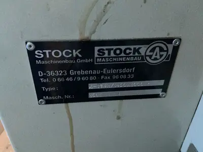 Used 2005 STOCK MASCHINENBAU GMBH A134R/1650X2000 P Folder/Gluer Machines Ohio US | HGR 24 #1334623