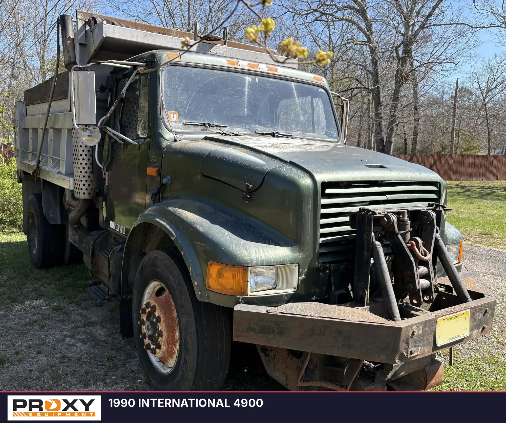 Used 1990 INTERNATIONAL 4900 Dump trucks New Jersey US | Proxy Equipment #1388640