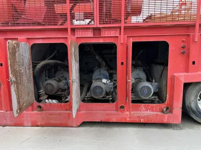 (2) Swaco CD 518 HV Slimline decanters centrifuges on trailer, Duplex SS.