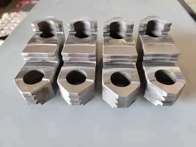 Lathe Chuck Hard Top Jaws 4-1/4" x 2" x 1-1/2" (Set of 4)