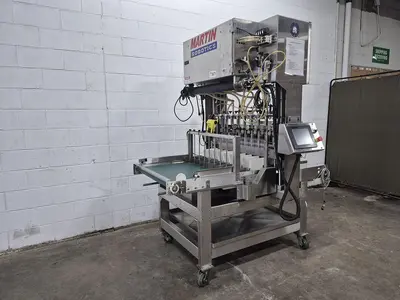 Martin Robotics 8 Head Filling Line
