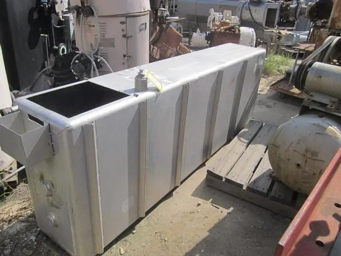 Tank, 230 Gallon, Alum, 17" X 8' X 33", FT/FB, Cover, #5991780