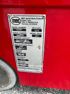 Used 2017 MEC 1330SE Scissor Lifters | Stack Equipment #926162