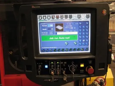 USED AMADA ASTRO 100T X 3220 CNC ROBOT BENDING CELL