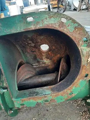 Conveyor, Screw, 10" x 19.5', C/st, Tubular, 5 HP #S744830