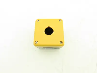 Idec GCX1300 Single Hole Pushbutton Box with 2-Position Switch/NO Contact Block