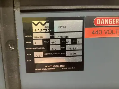 Used AEC WD-30 Dryers Michigan US | Ideal Machinery #1299851
