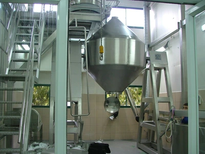 1,500 L RB S/S Double Cone Mixer