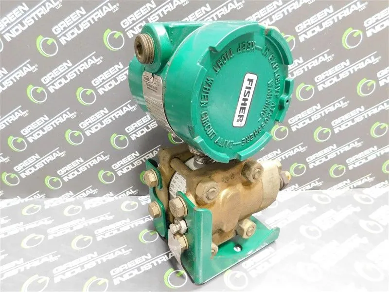 Fisher 1151GP6E12 Pressure Transmitter 100 PSI Max. 45VDC Supply Used