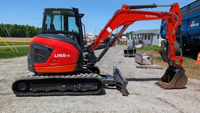 Used 2025 Kubota U55-5 Crawler Excavators - Mini Ohio US | Rubbl #1404009