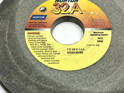 USED NORTON GRINDING WHEELS
