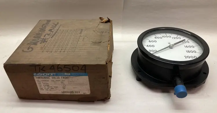 Used ASHCROFT 60-1379RTS-04L Universal Pressure Meters Ohio US | Surplus Asset Holdings #1226151